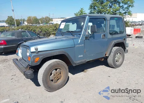 1997 Jeep Wrangler Se from USA, damaged, VIN 1J4FY29P7VP538704
